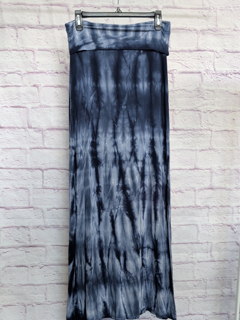 Roxy Tie-Dye Navy Maxi Skirt (Or Strapless Dress) - Size Medium